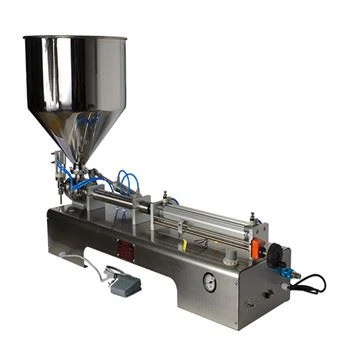 Single Head Semi Automatic Paste Plniaci stroj